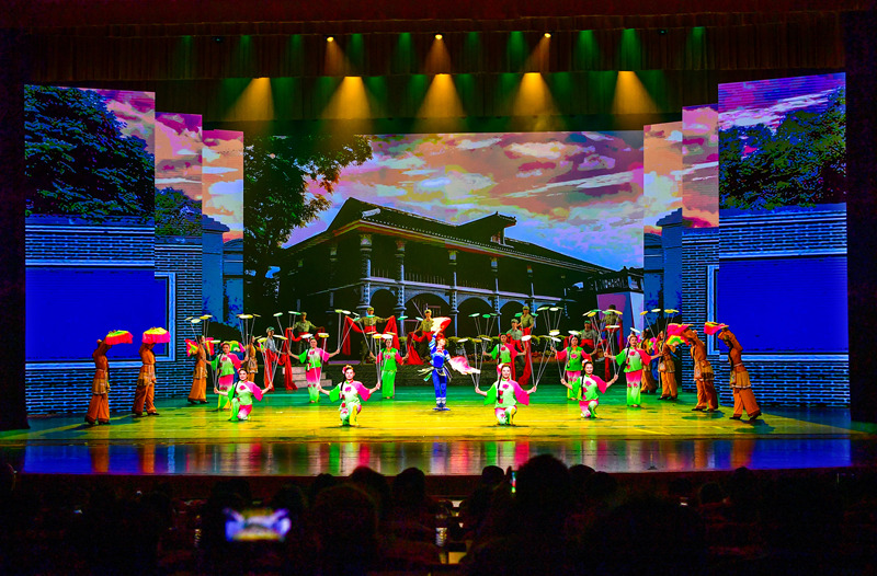 《追隨》劇照。遵義市演藝集團供圖 