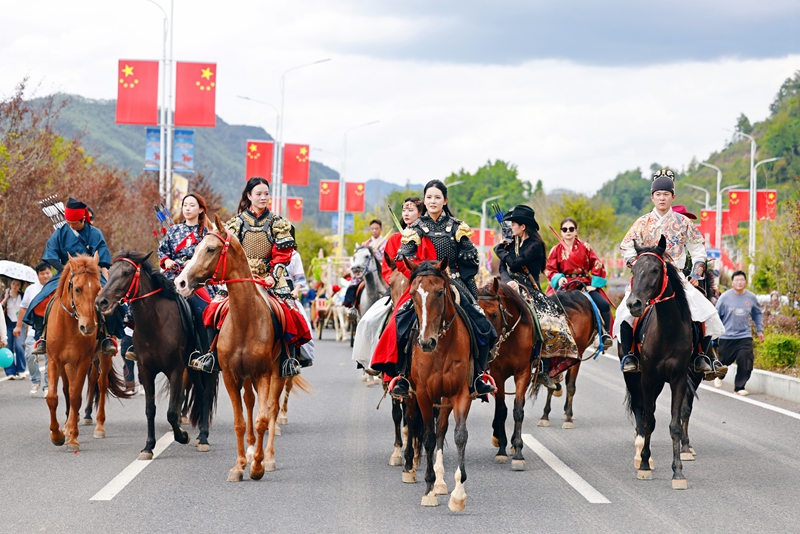 巡游現場。