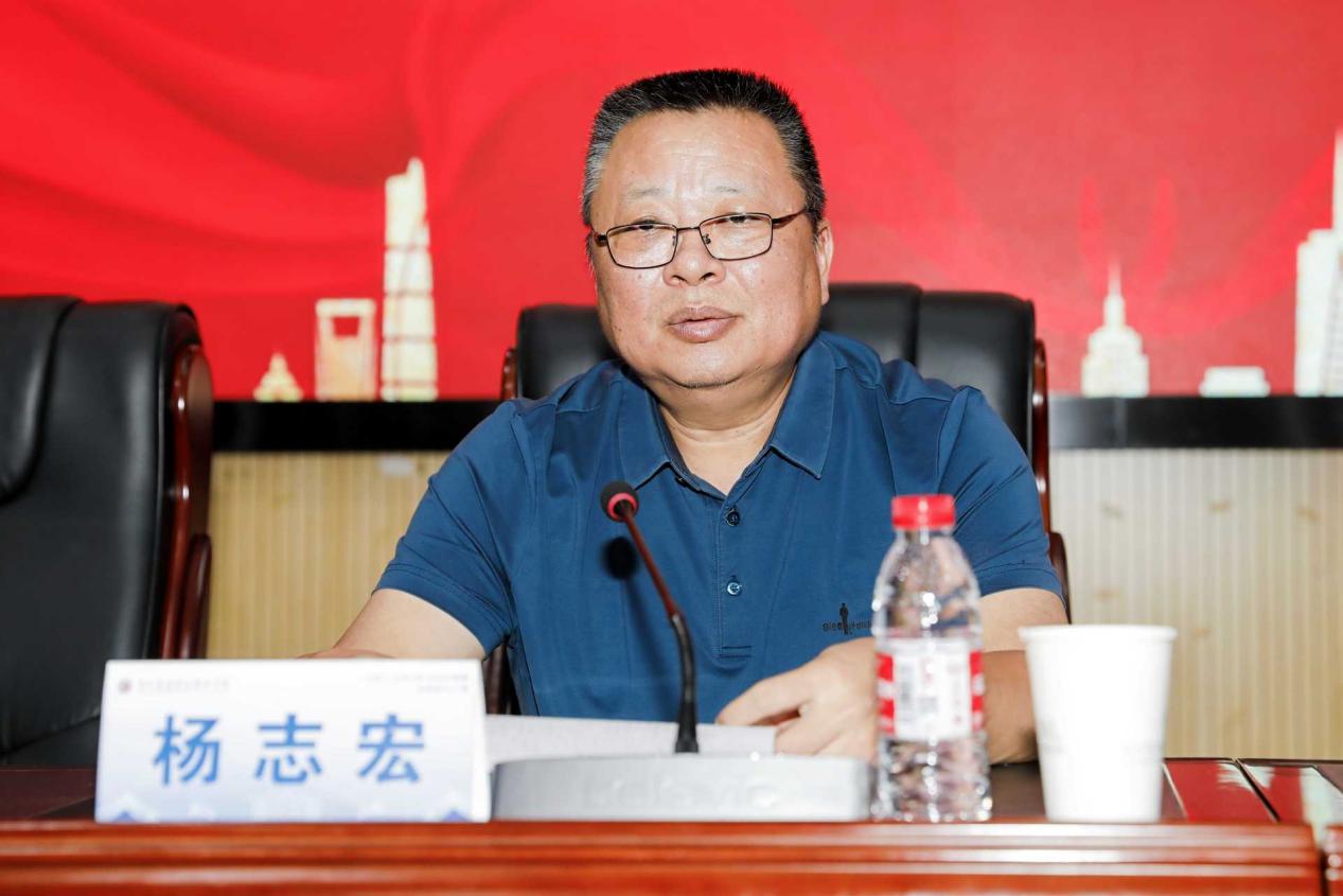 學院黨委書記楊志宏代表承辦方致歡迎辭。