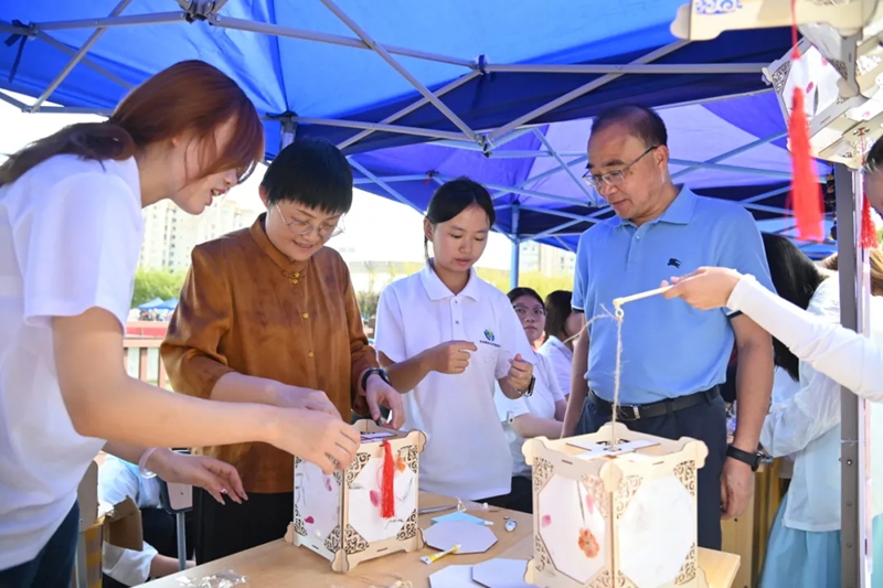 活動現場。