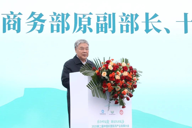 2商務部原副部長、十一屆全國政協經濟委員會副主任張志剛。