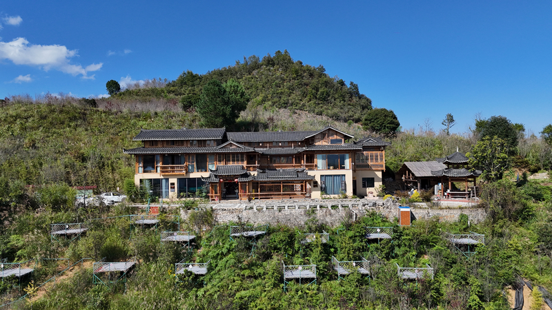 貴州頤光山林生態園民宿。