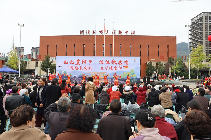 2025年桐梓縣“我們的節日·重陽——銀鈴展風采，火炬耀重陽”主題文明實踐活動開展 王洪婭攝