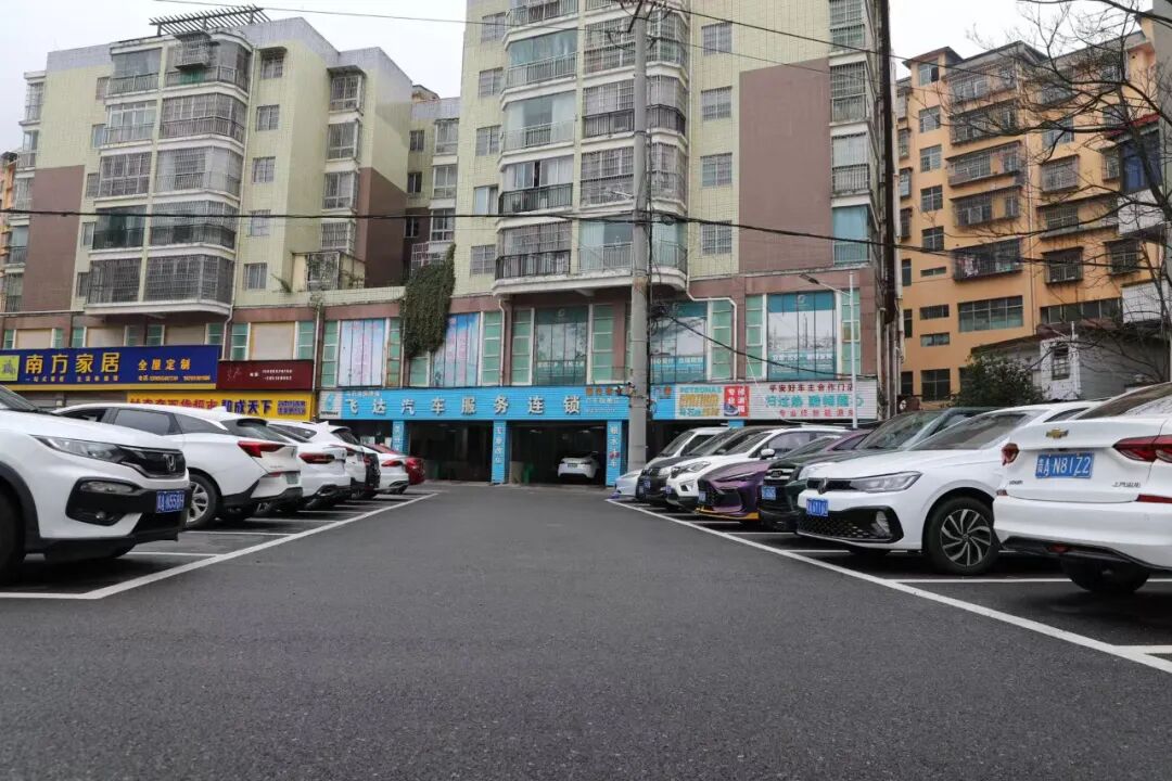 圖為:建好停車位