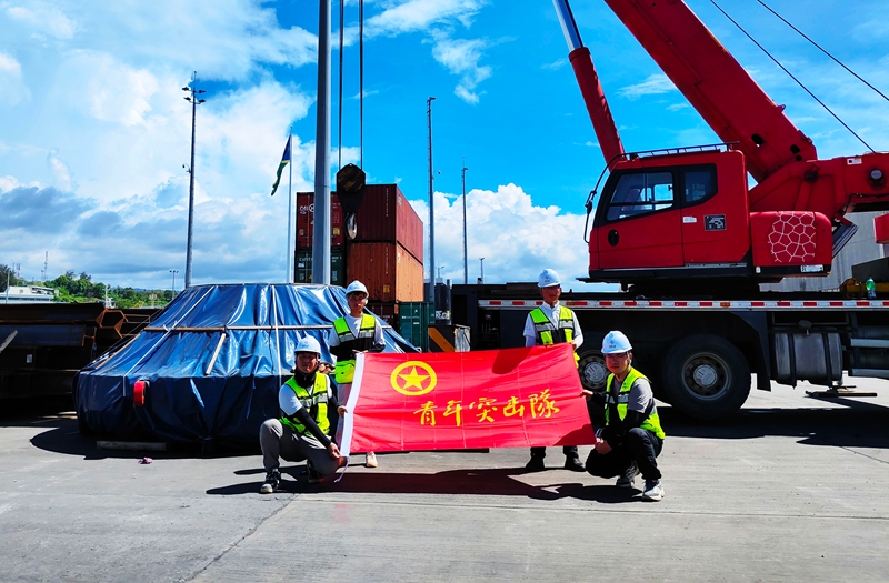項目團隊為轉運之路保駕護航。