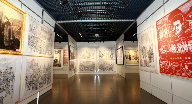 圖為展覽現場(1)