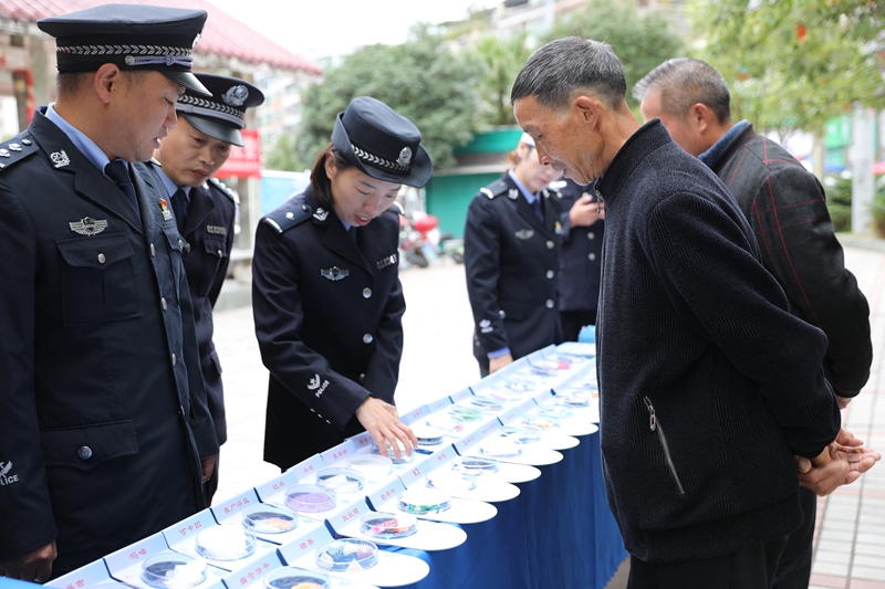 集中宣傳現場。