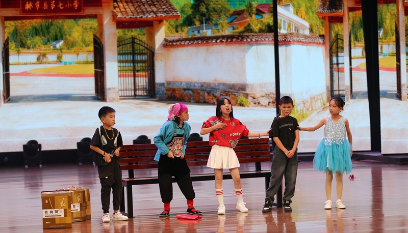 獲獎作品《一塊糖的較量》。陳春志攝