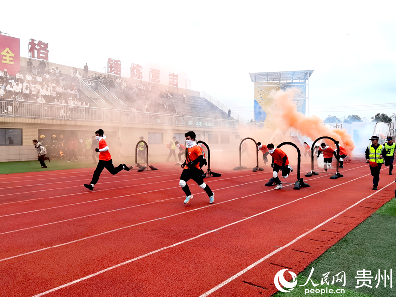 比賽現場。人民網記者 王秀芳攝