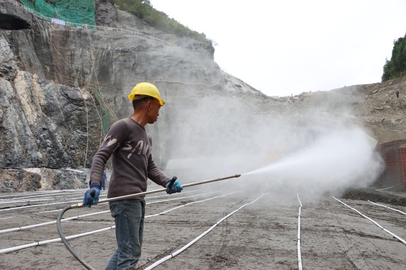 總投資已過半，花灘子水庫工程快速推進。